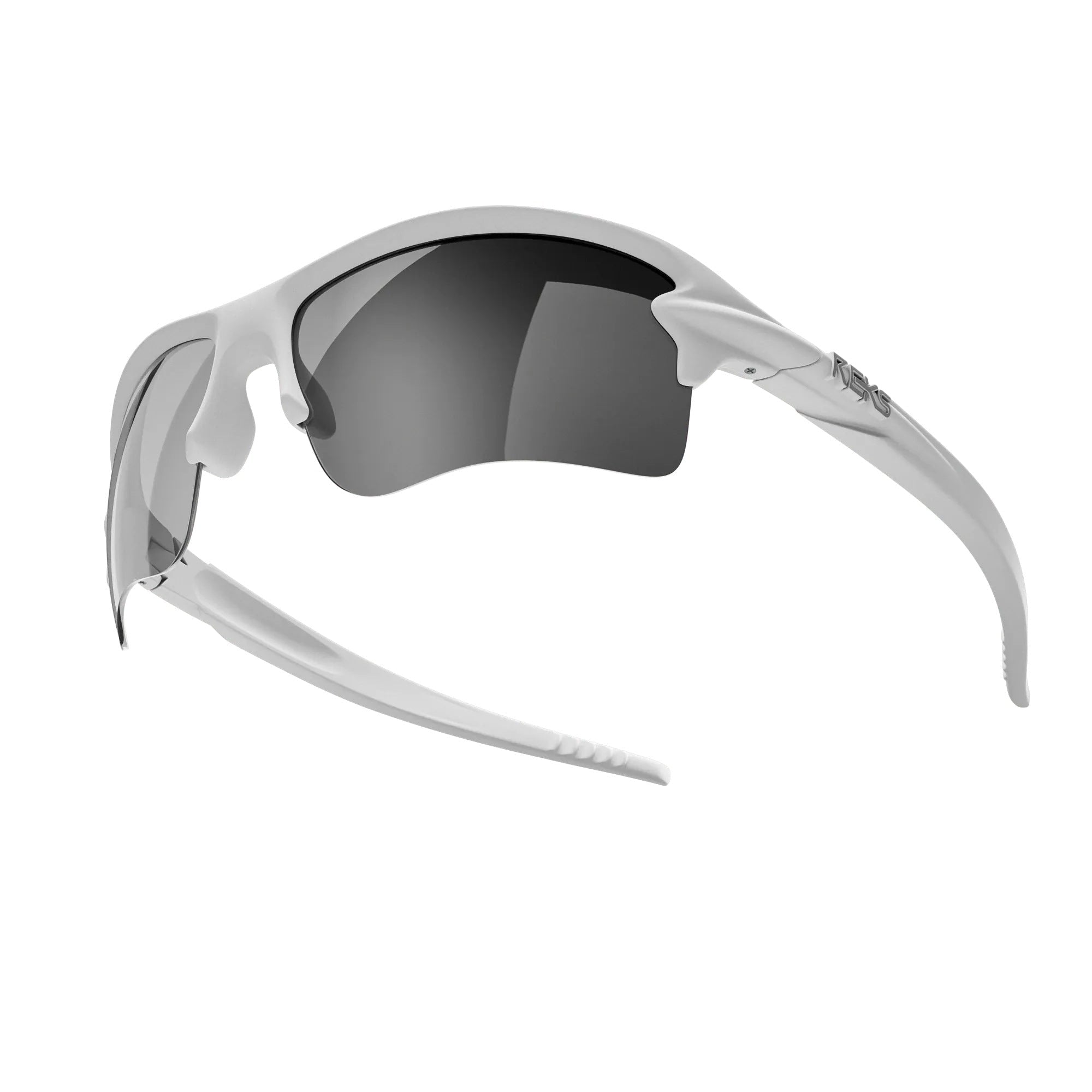 White Sling Blade Prescription Polycarbonate Sunglasses - Black Girl Golf