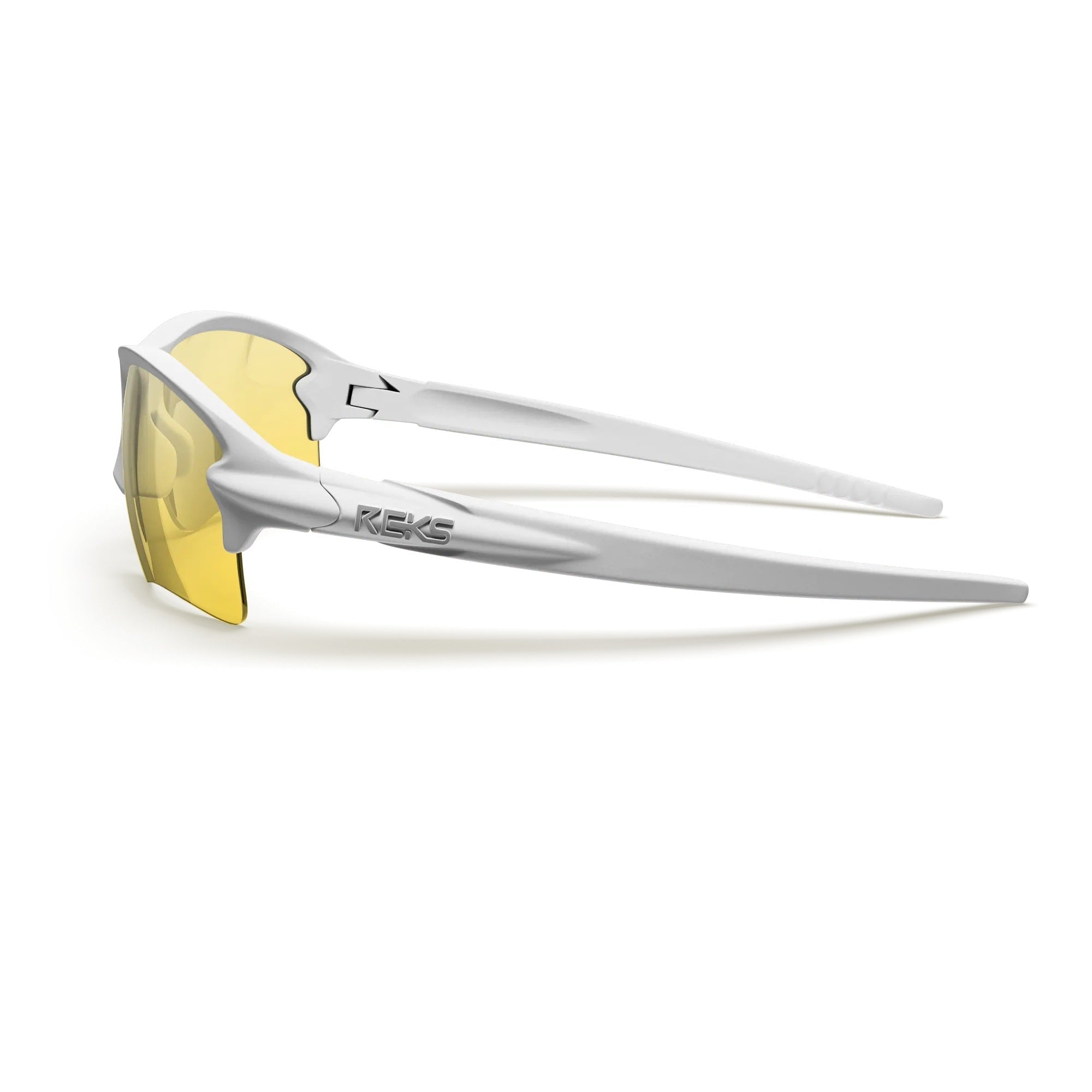 White Sling Blade Prescription Polycarbonate Sunglasses - Black Girl Golf