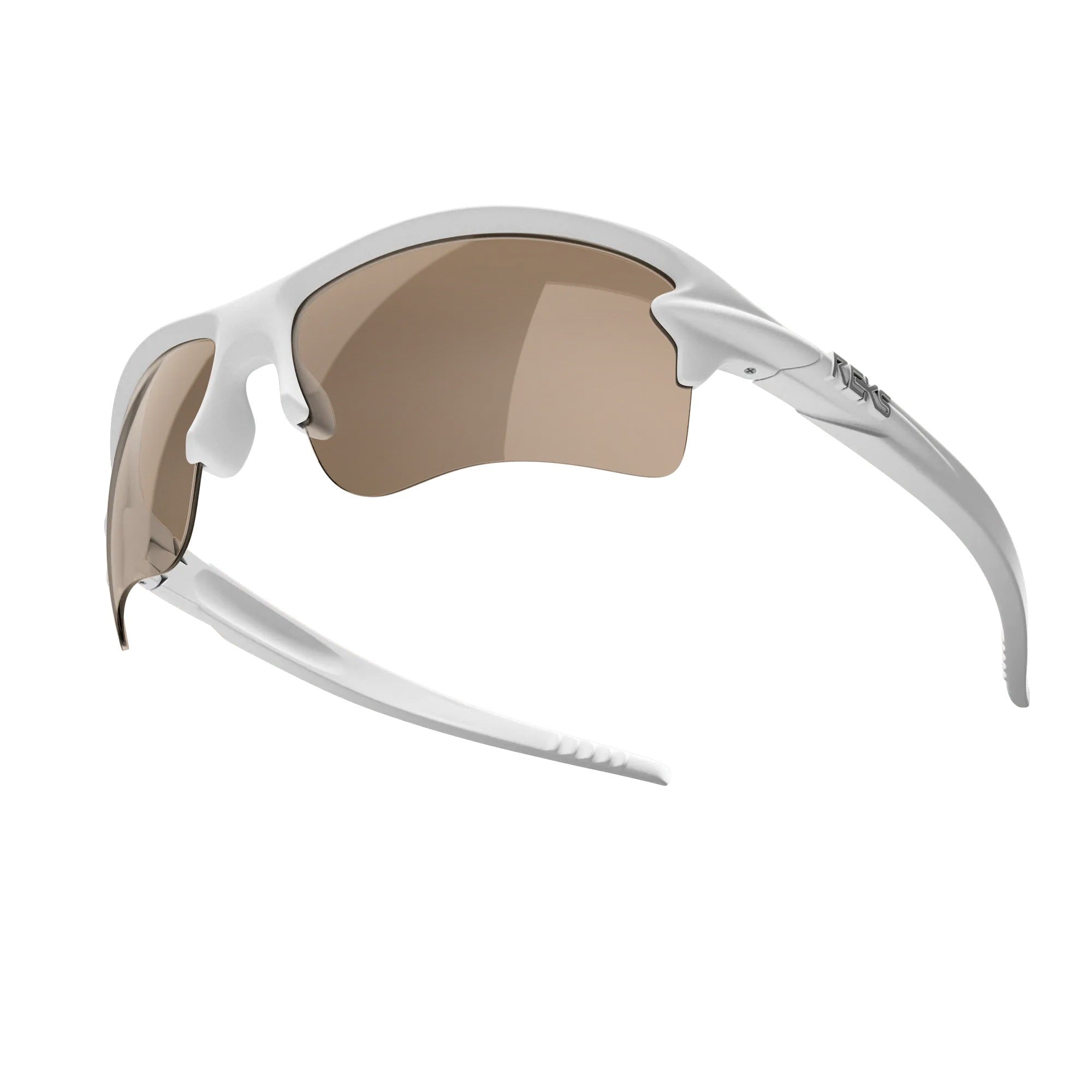 White Sling Blade Prescription Polycarbonate Sunglasses - Black Girl Golf