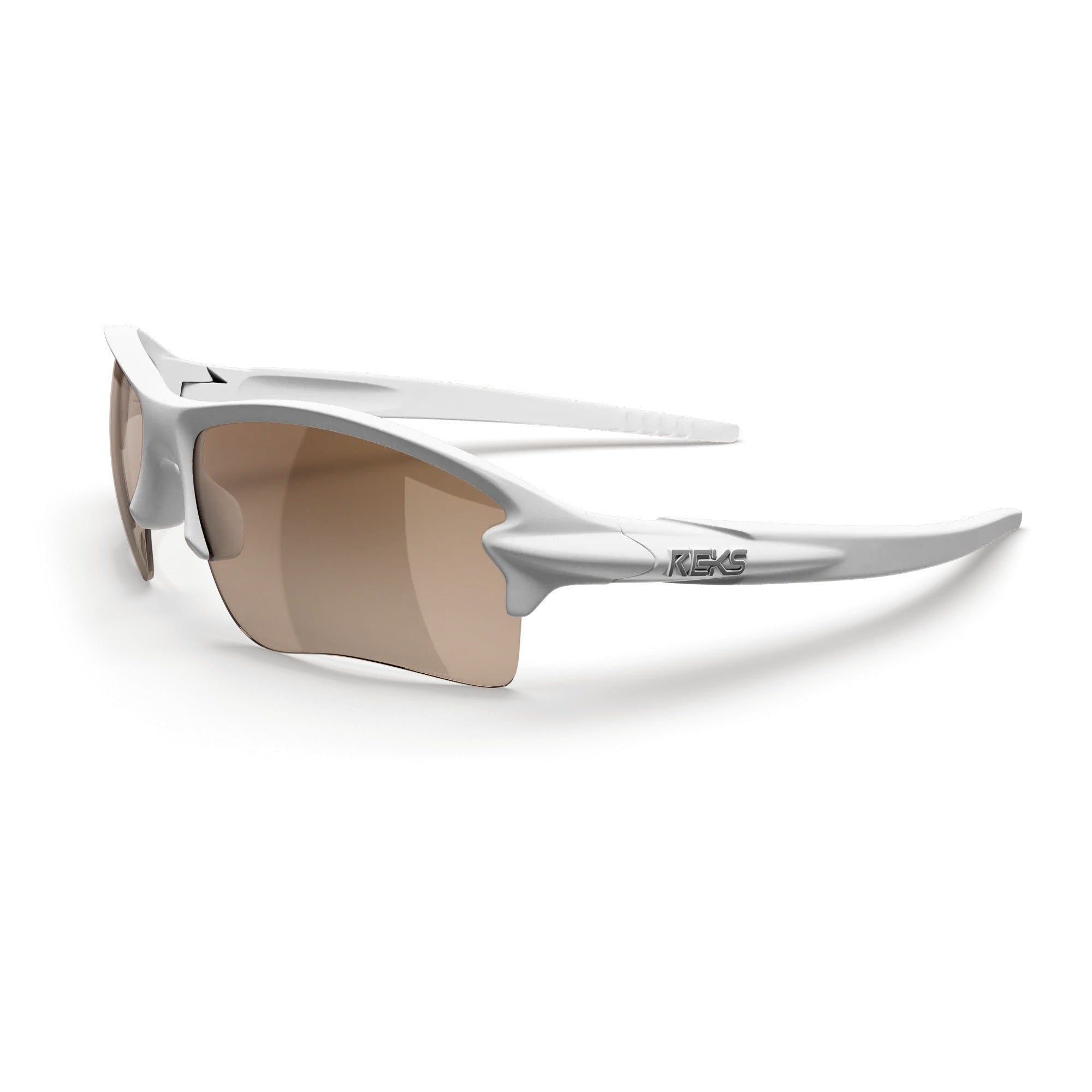 White Sling Blade Prescription Polycarbonate Sunglasses - Black Girl Golf
