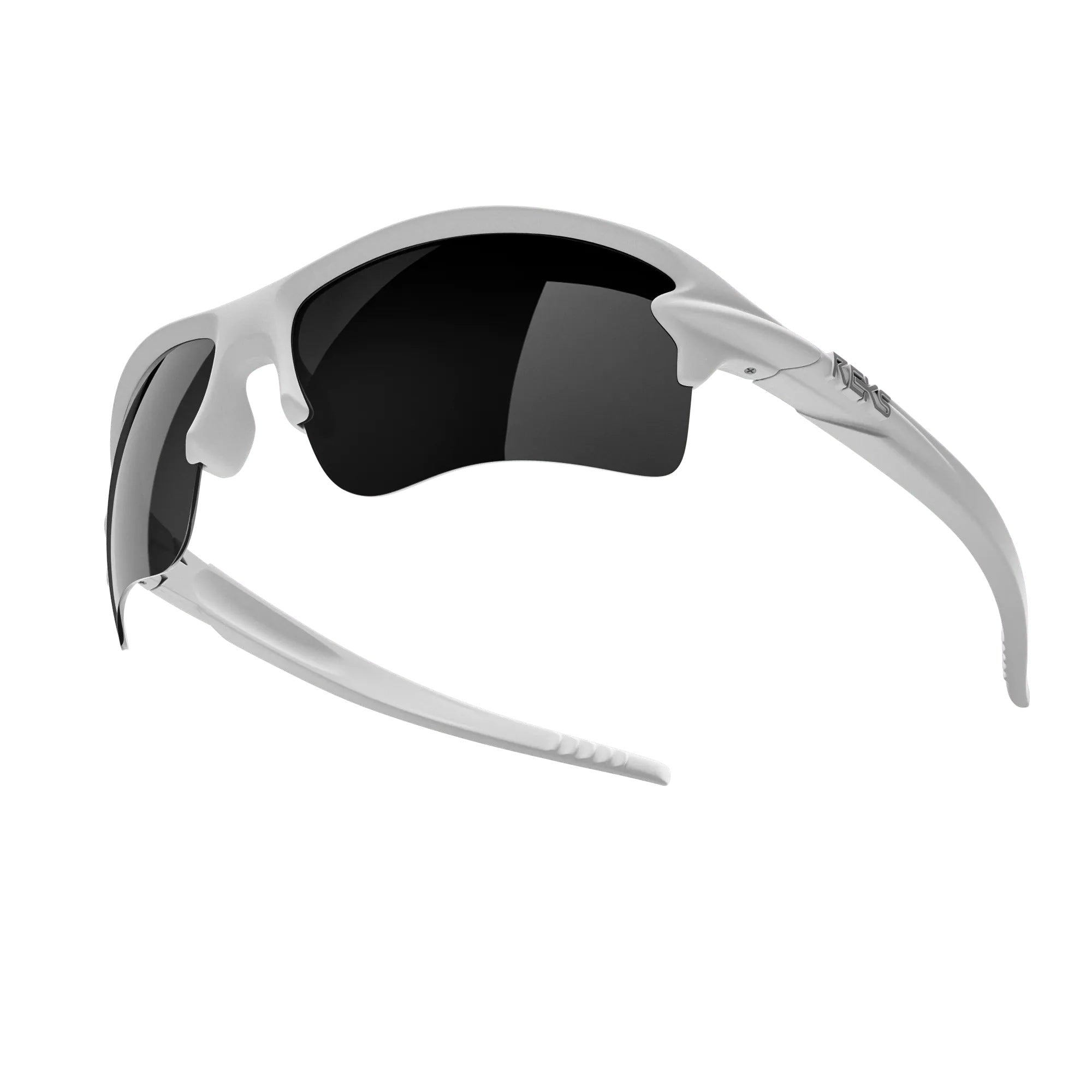 White Sling Blade Prescription Polycarbonate Sunglasses - Black Girl Golf