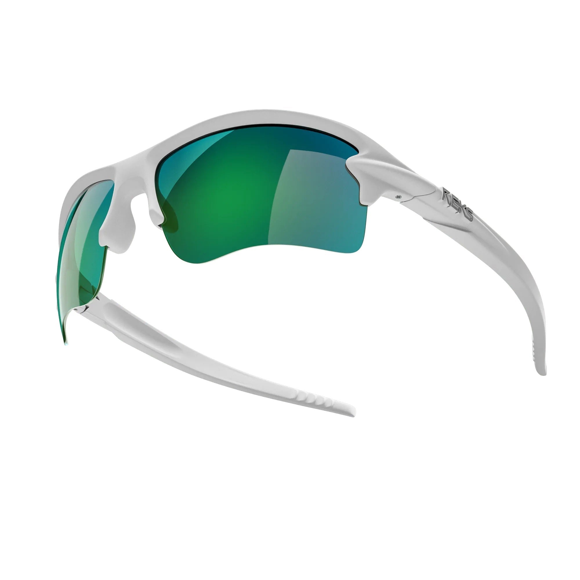 White Sling Blade Prescription Polycarbonate Sunglasses - Black Girl Golf