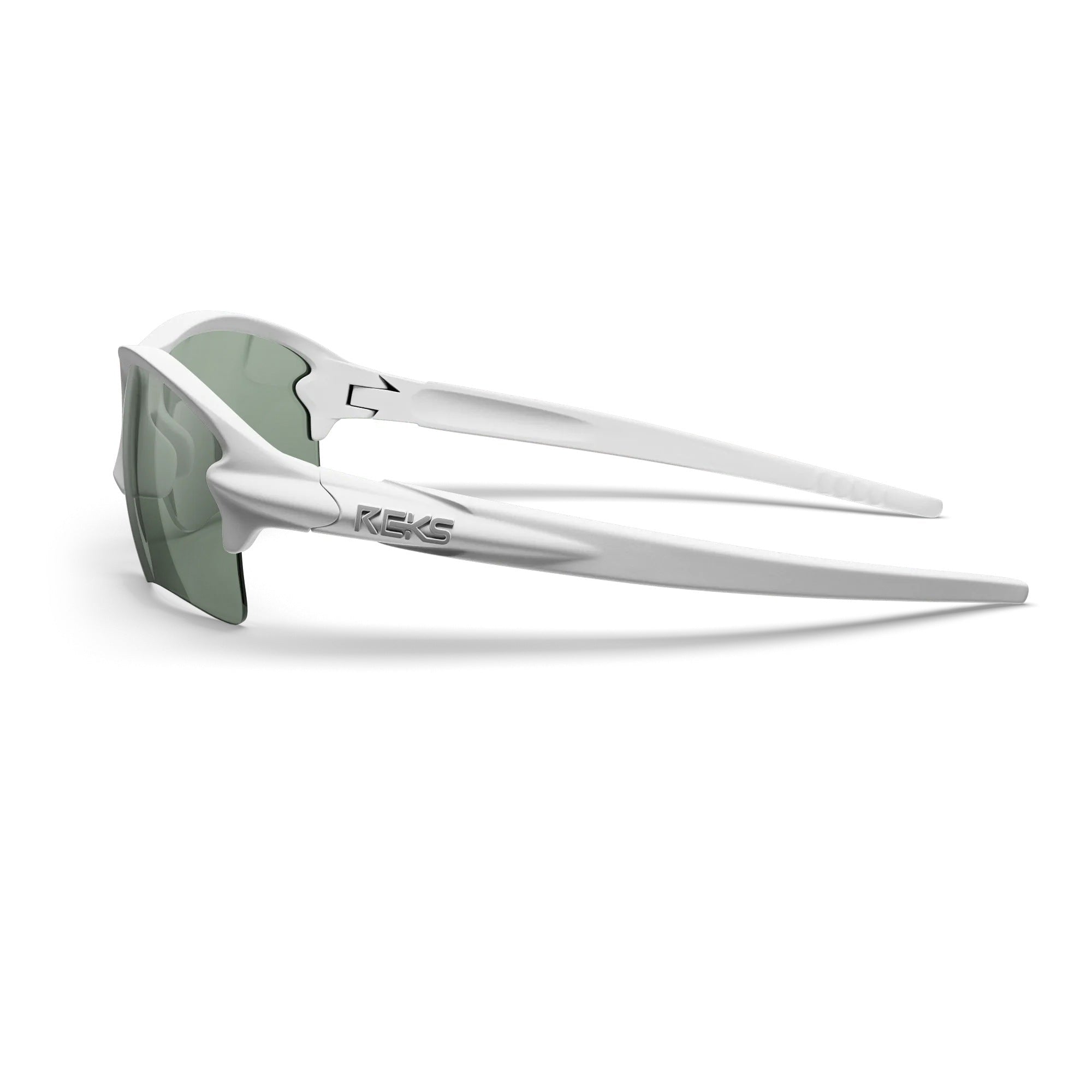 White Sling Blade Prescription Polycarbonate Sunglasses - Black Girl Golf