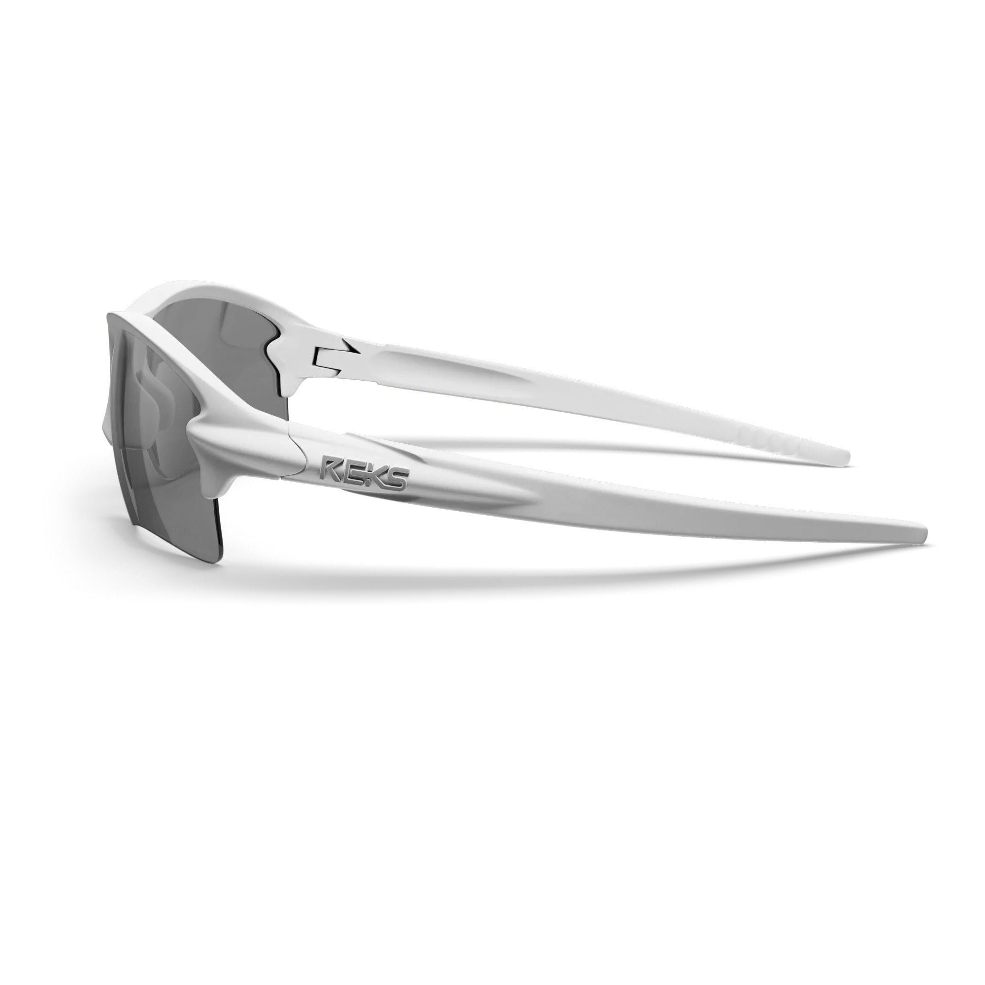 White Sling Blade Prescription Polycarbonate Sunglasses - Black Girl Golf