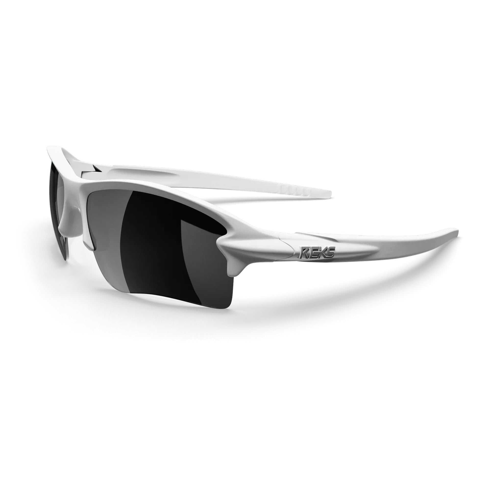 White Sling Blade Prescription Polycarbonate Sunglasses - Black Girl Golf