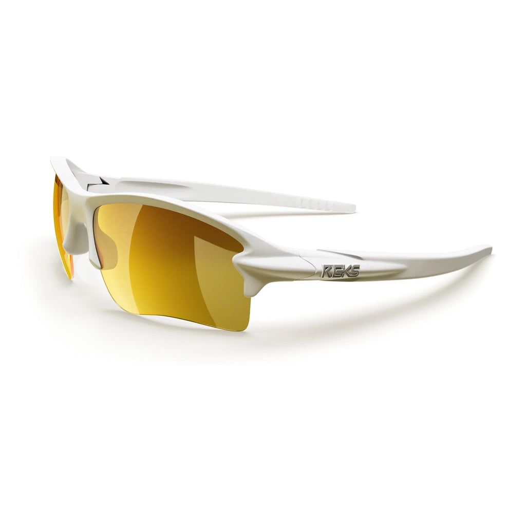 White Sling Blade Trivex® Polarized Prescription Sunglasses - Black Girl Golf