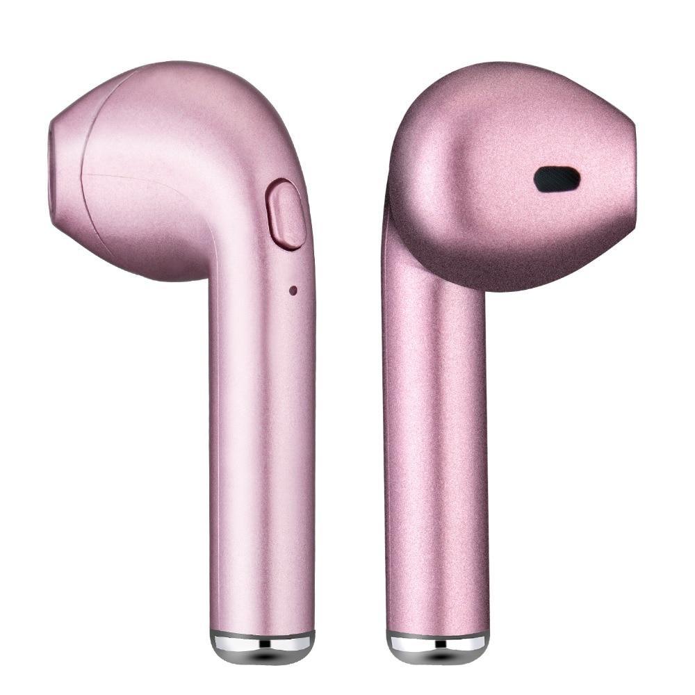 Wireless Bluetooth Earphone Earbuds Head With Mic with cables for all phones - Black Girl Golf