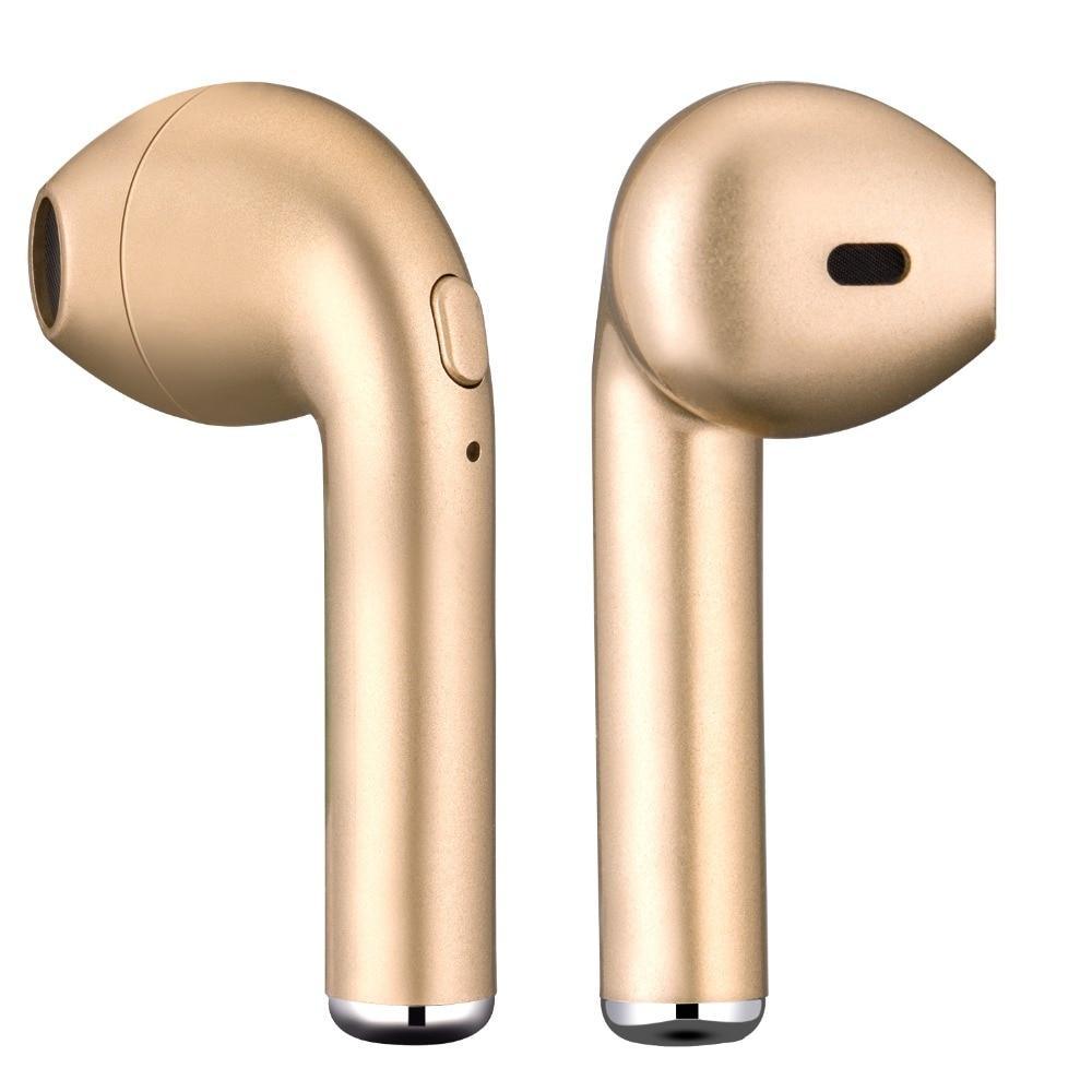 Wireless Bluetooth Earphone Earbuds Head With Mic with cables for all phones - Black Girl Golf