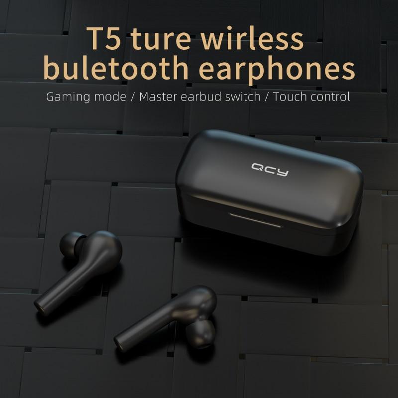 Wireless Bluetooth Headphones V5.0 Touch Control Earphones Stereo HD talking with 380mAh battery for all Phones - Black Girl Golf