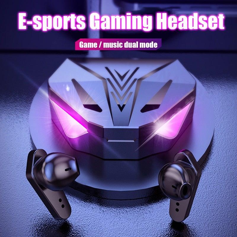 Wireless Earbuds Touch Control Earphone No Delay Noise Reduction Bluetooth Headphone Gaming Headset y Lewith Mic Updated Design with Industrading Sound & Improved Comfort, Long Wireless Range, Up to 24 Hours of Talk Time - Black Girl Golf