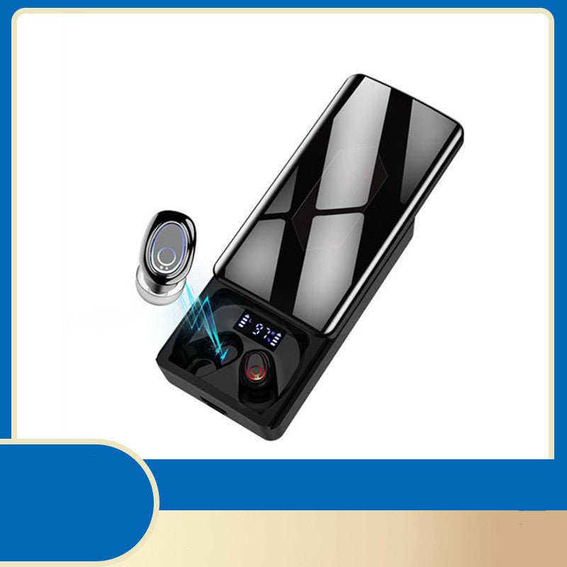 Wireless Earbuds With Microphone Bluetooth 5.1 Headphones in-Ear Touch Control Hi-Fi Stereo Sound Earphones Excellent Playing Time Deep Earphones Bluetooth Wireless Charging Box Headphones LED Display Sport Waterproof Earbuds Headsets 10000 mAh - Black Girl Golf