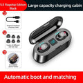Wireless Headphones Bluetooth 5.0 Earphone TWS HIFI Mini In-ear Sports Running Headset Support iOS/Android Phones HD Call - Black Girl Golf
