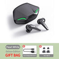 Wireless Headphones Noise Canceling Waterproof Gaming Headsets 9D Stereo Sports Earphones With Microphones Sound Quality Wireless Charging Case In-Ear Headphones Wireless Bluetooth 5.1 Headset Deep Bass Soft Comfortable Secure Fit Earphones - Black Girl Golf