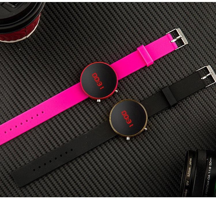 Women Sport Casual LED Watches Kids Mens Digital Clock Man Army Military Silicone Wrist Watch Digital Watch Large Face Military Sports Unisex Watches For Men Women LED Screen Casual Luminous Stopwatch - Black Girl Golf