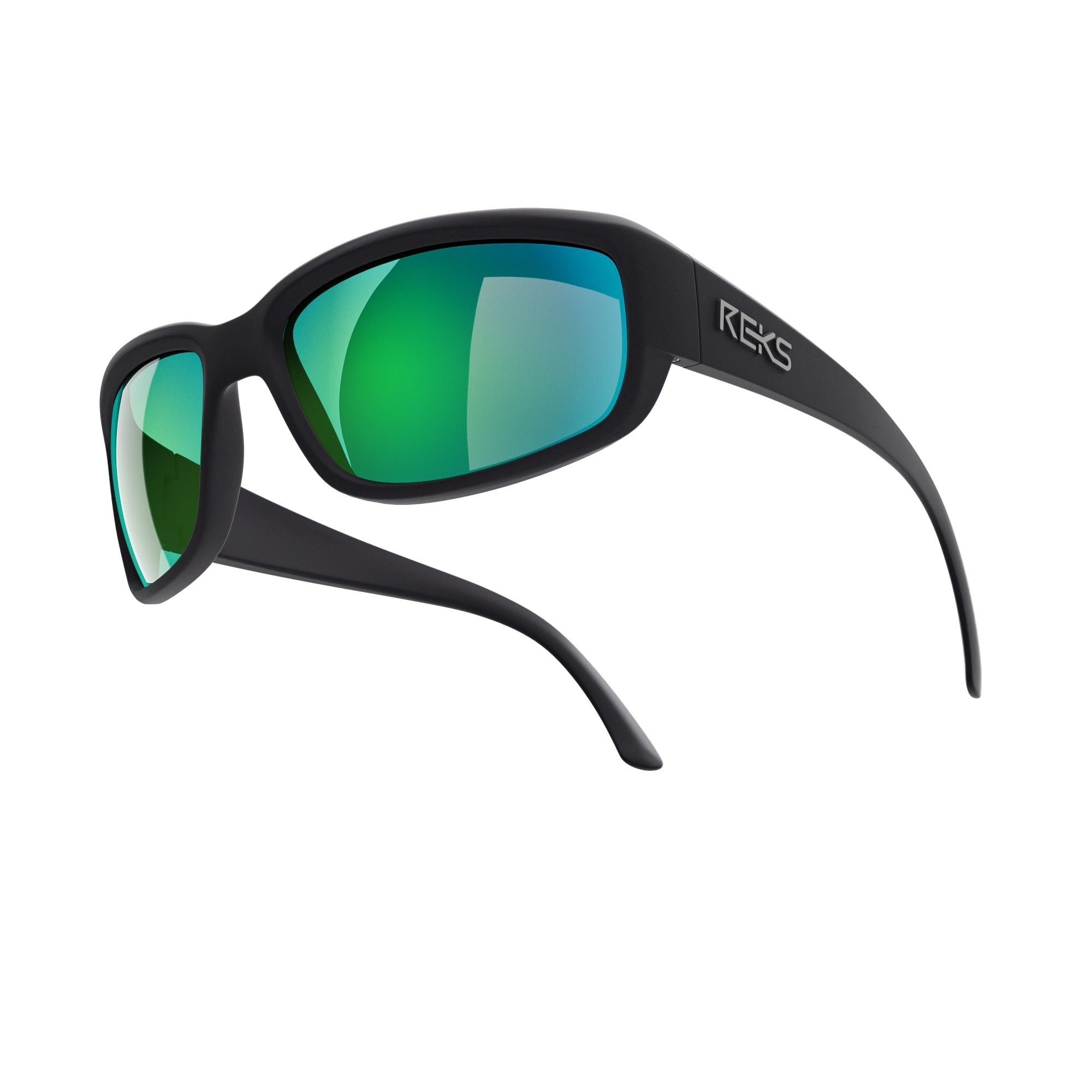 Wrap Around Prescription Polarized Polycarbonate Sunglasses - Black Girl Golf