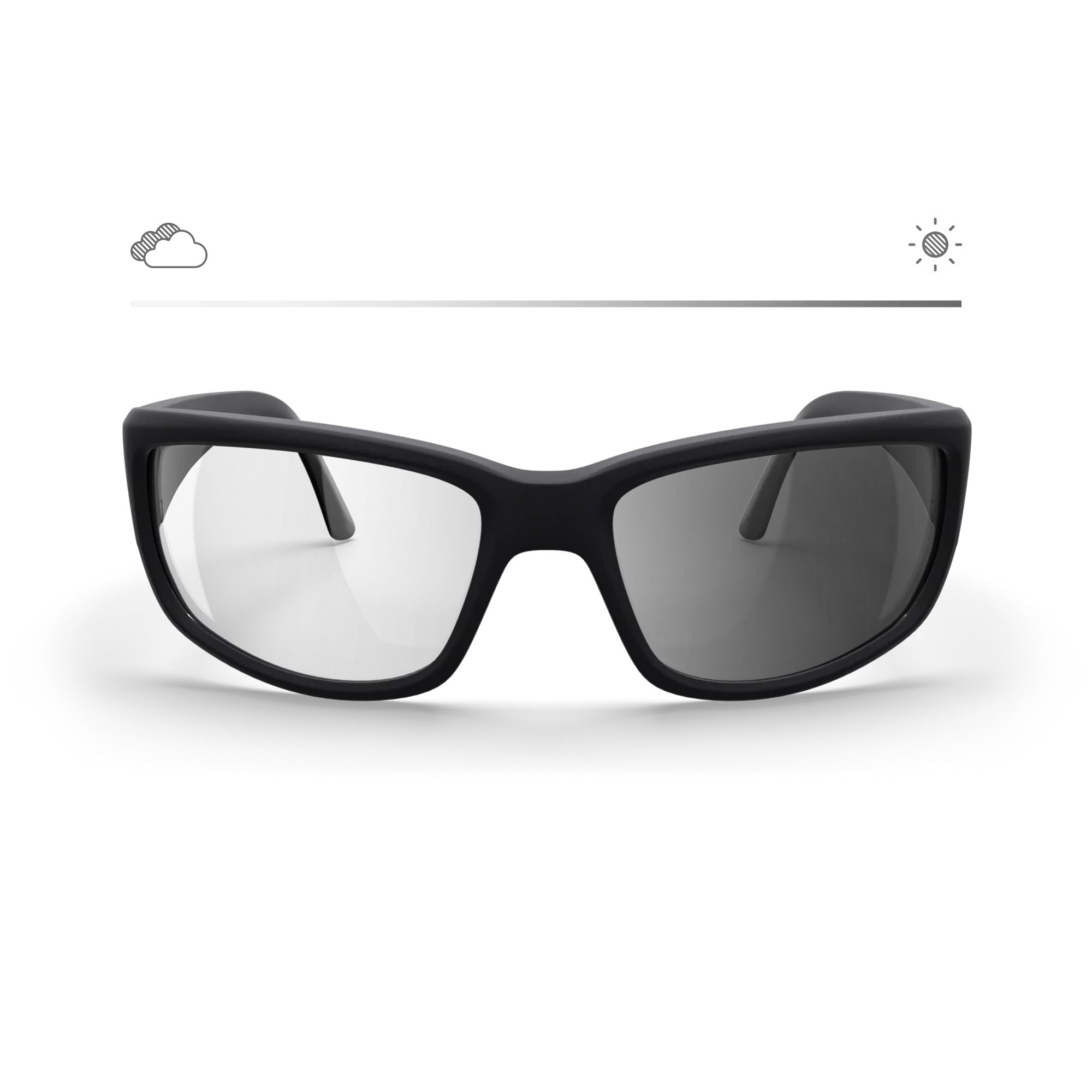 Wrap Around Transitions® Trivex® XTRActive Polarized - Black Girl Golf