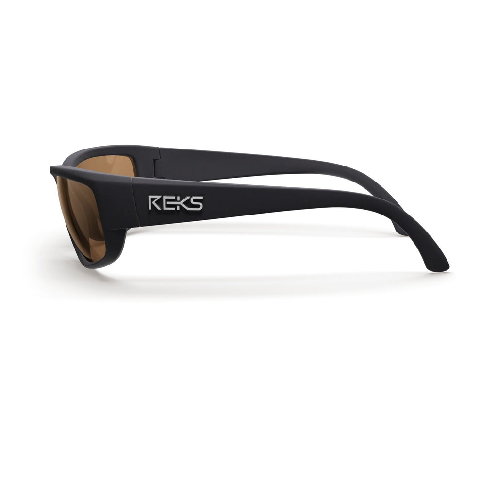 Wrap Large Polarized Polycarbonate Sunglasses - Black Girl Golf