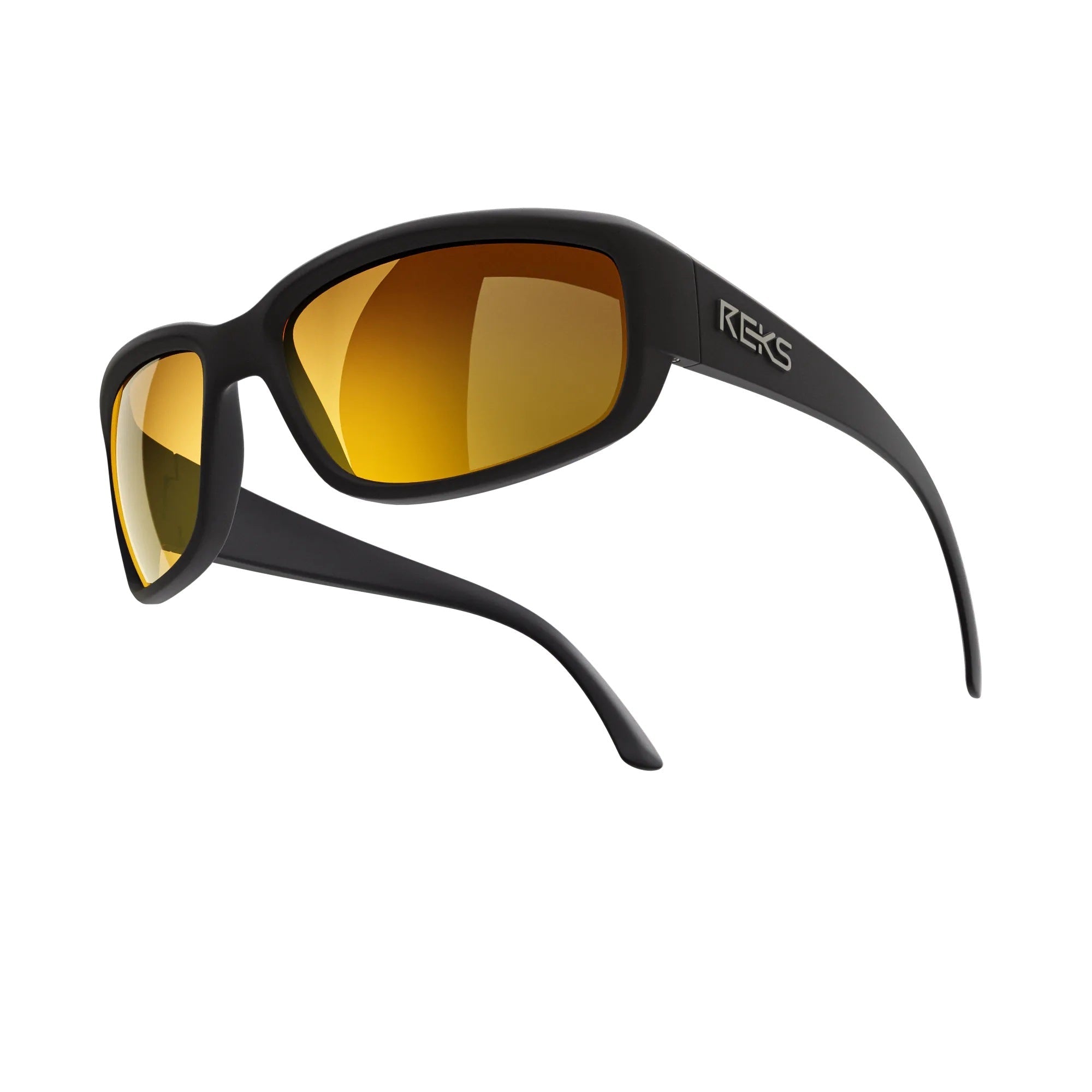 Wrap Large Prescription Polarized Polycarbonate Sunglasses - Black Girl Golf