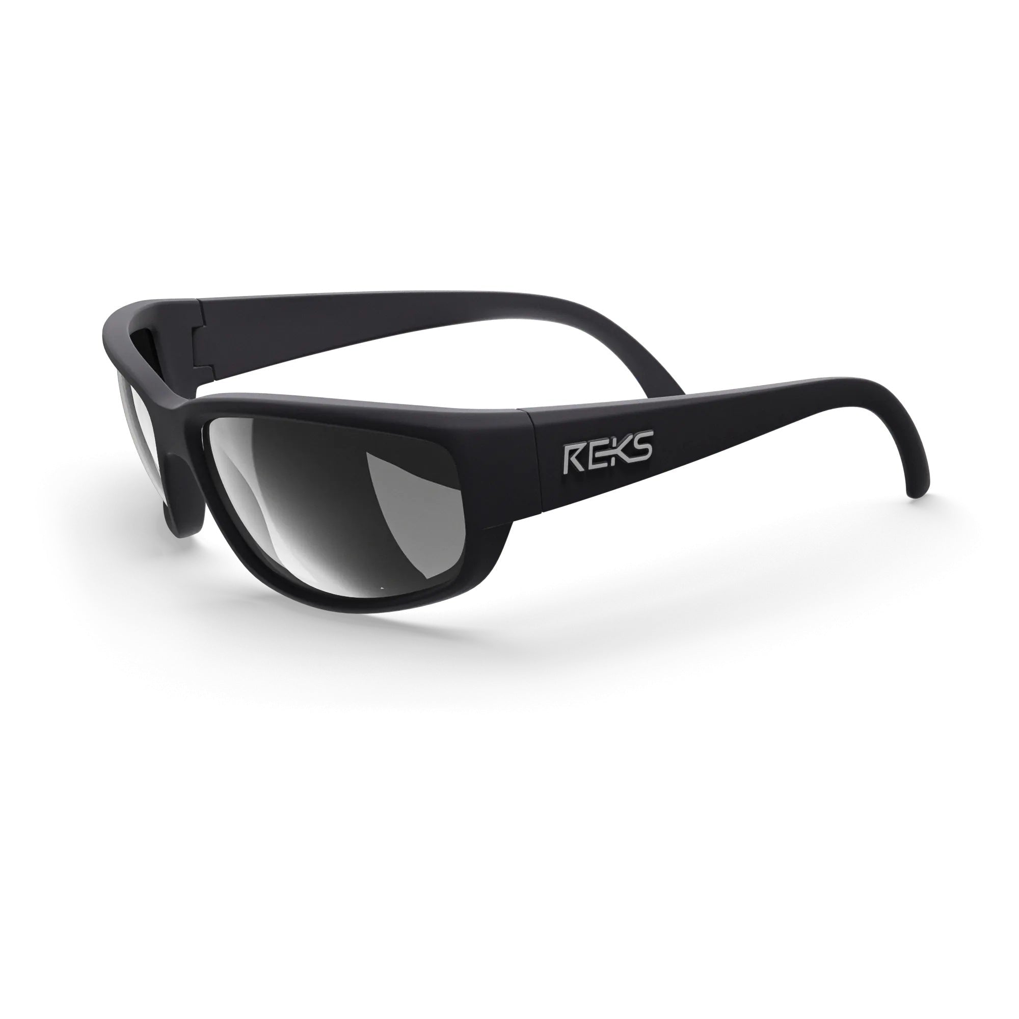 Wrap Large Prescription Polarized Polycarbonate Sunglasses - Black Girl Golf