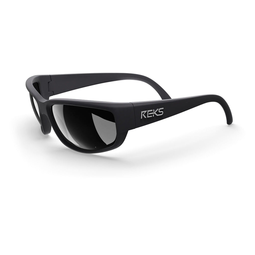 Wrap Large Prescription Polarized Polycarbonate Sunglasses - Black Girl Golf