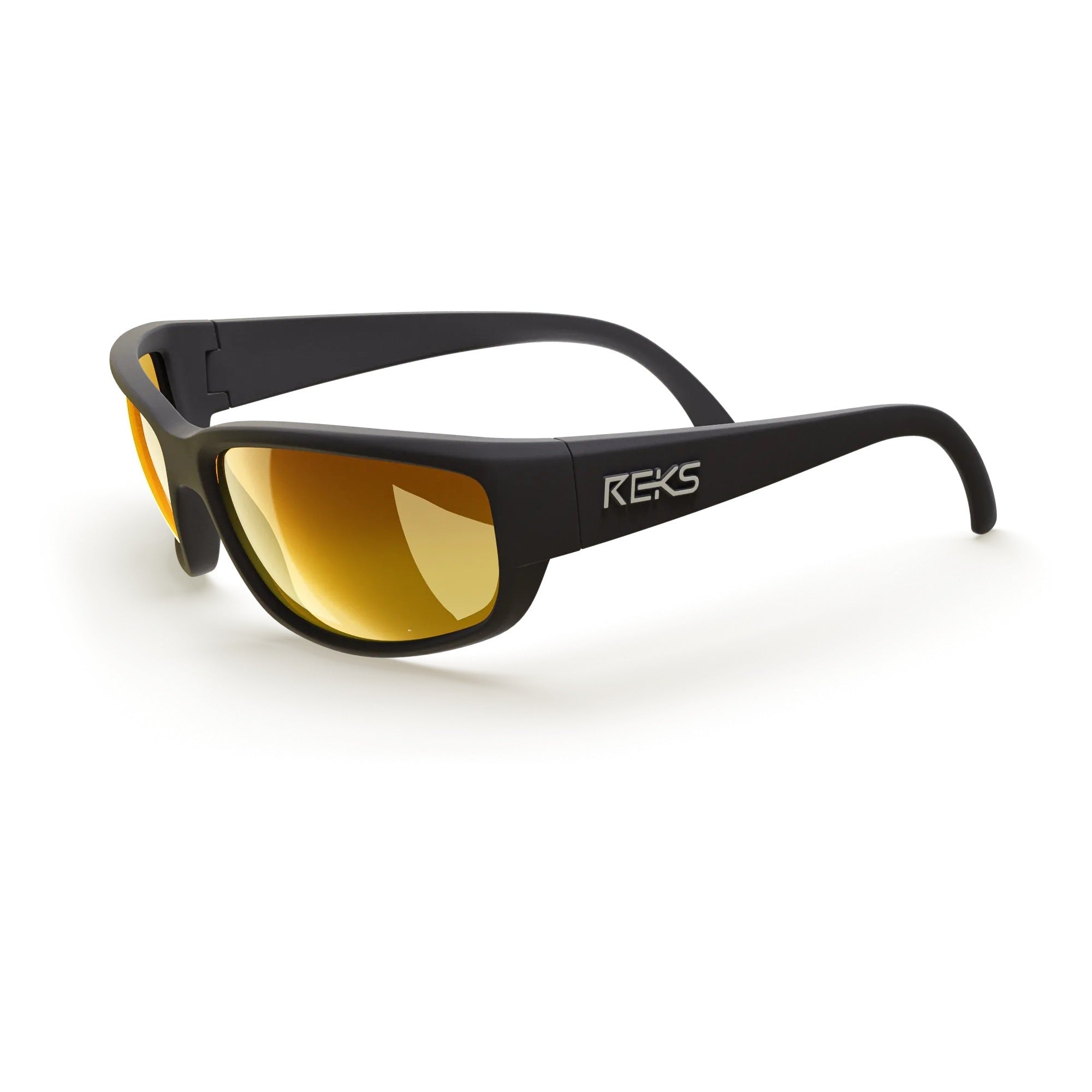 Wrap Large Prescription Polycarbonate Sunglasses - Black Girl Golf