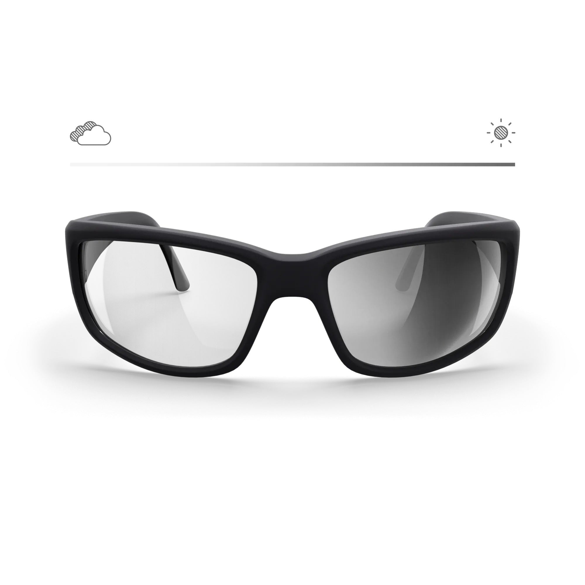 Wrap Large Prescription Transitions® Mirrors - Black Girl Golf