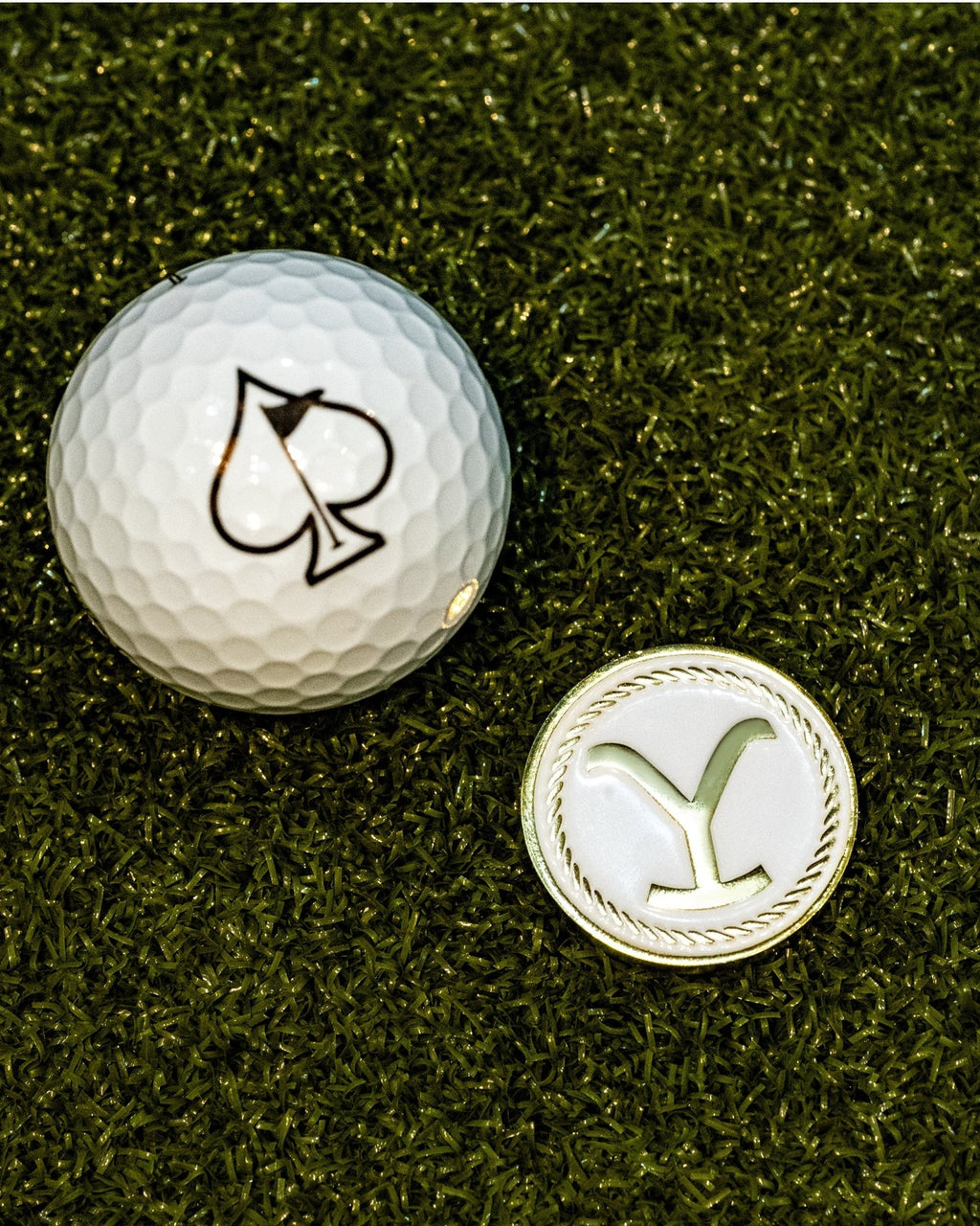 Yellowstone Ball Marker - Black Girl Golf
