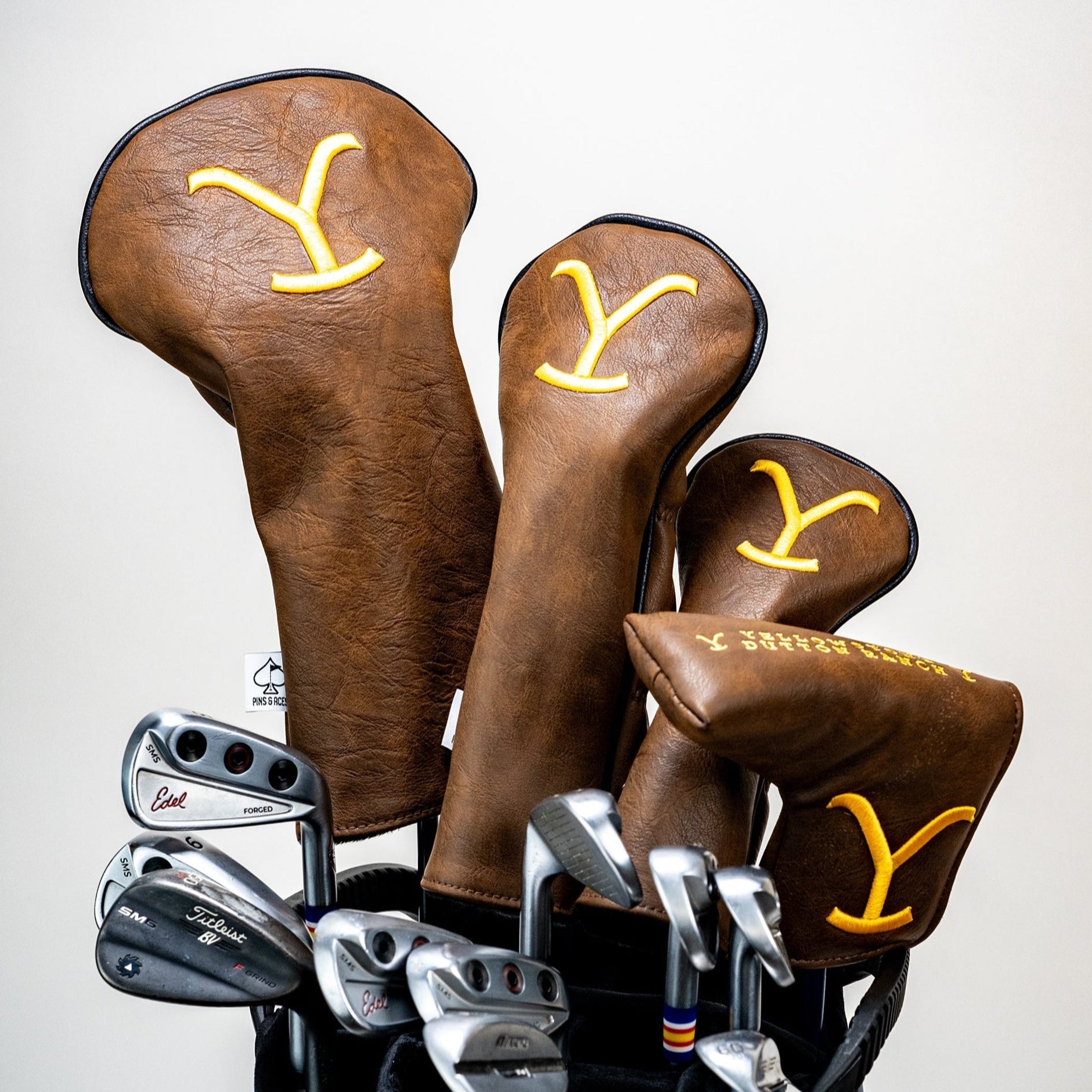 Yellowstone Putter Cover - Blade - Black Girl Golf