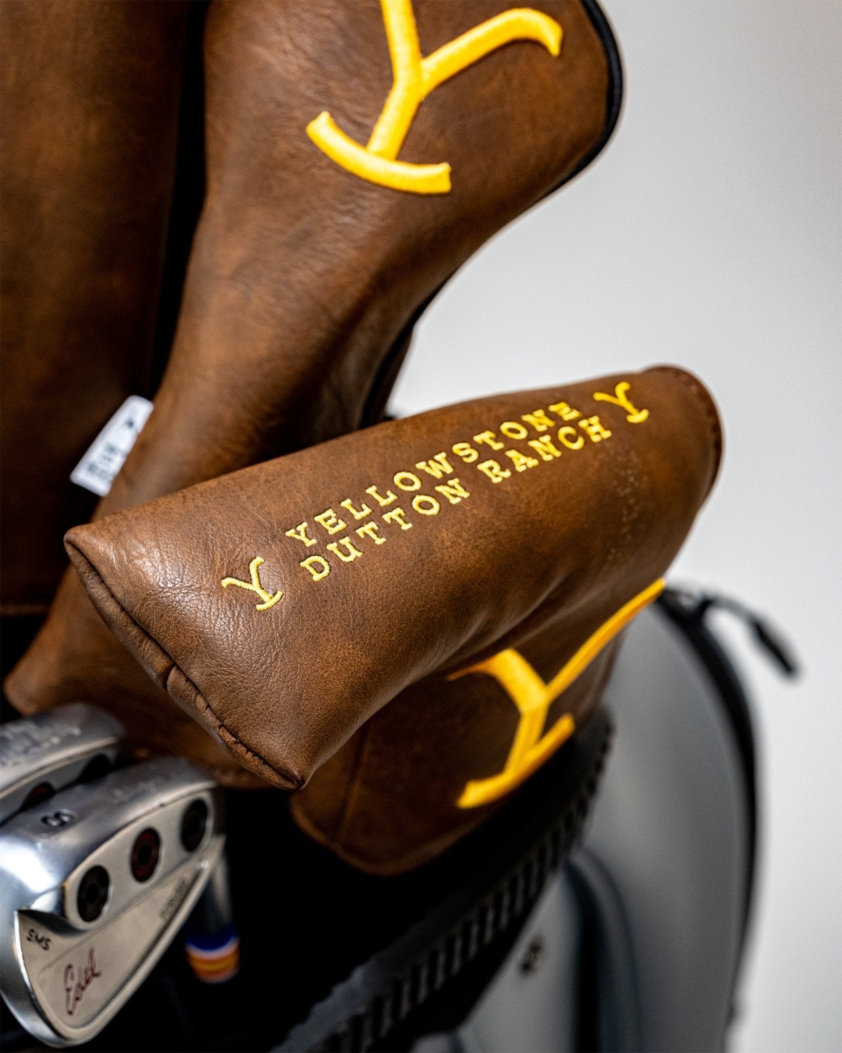Yellowstone Putter Cover - Blade - Black Girl Golf