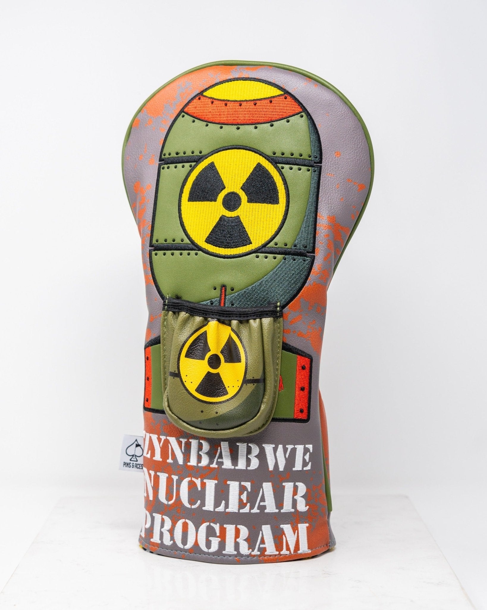 Zynbabwe Nuclear Program - Driver Cover - Black Girl Golf